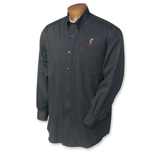 Cincinnati Bearcats Men's LS Nailshead Sport Shirt